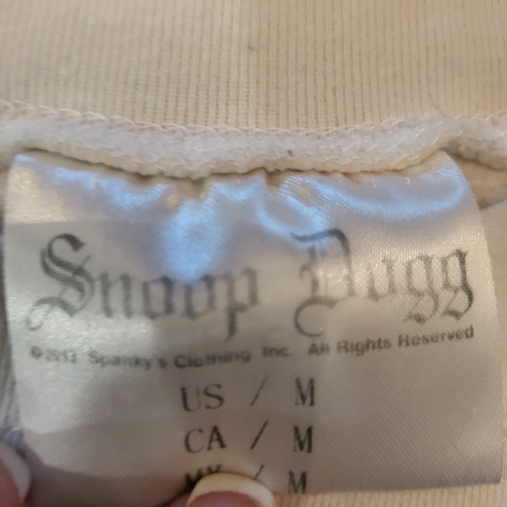 Snoop Dogg Official 2013 Crewneck Sweatshirt Sz M Snoop Dogg tag. - Picture 2 of 4